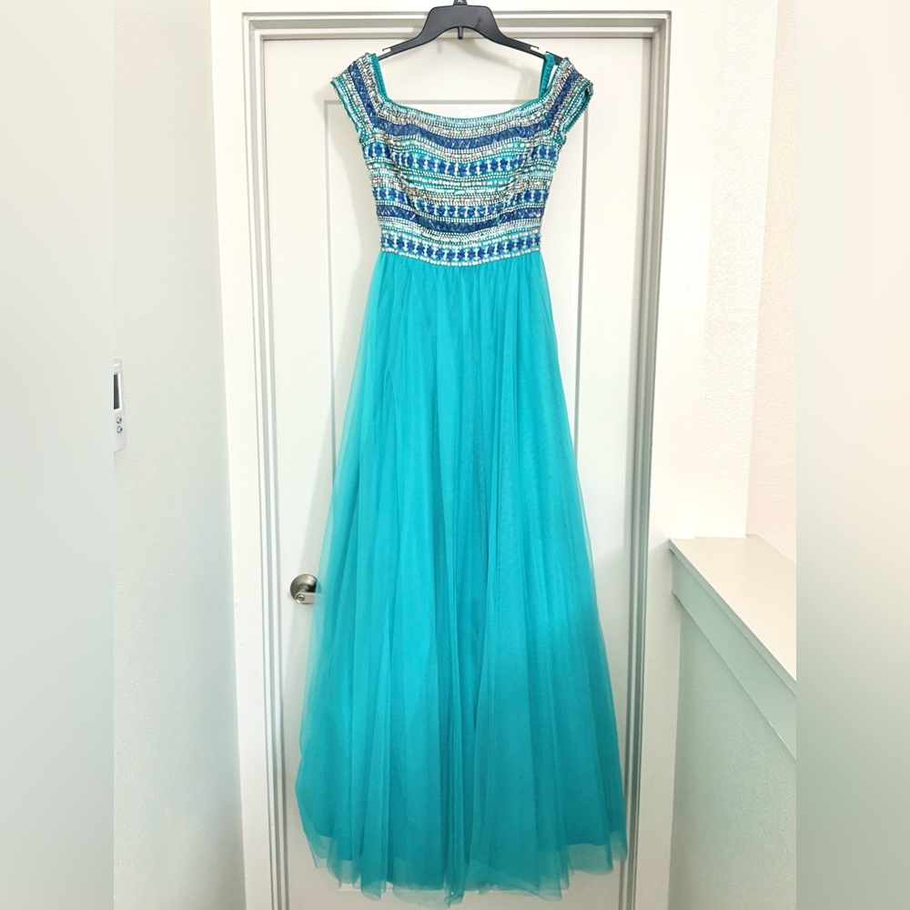 Rachel Allen designer gown